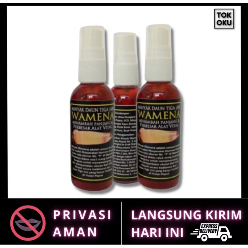 Minyak Daun Tiga Jari Daun Bungkus / Minyak Wamena Daun Tiga Jari ORIGINAL