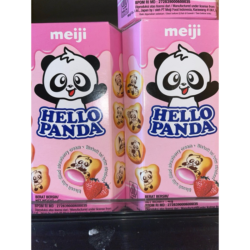 

MEIJI HELLO PANDA STRAWBERRY