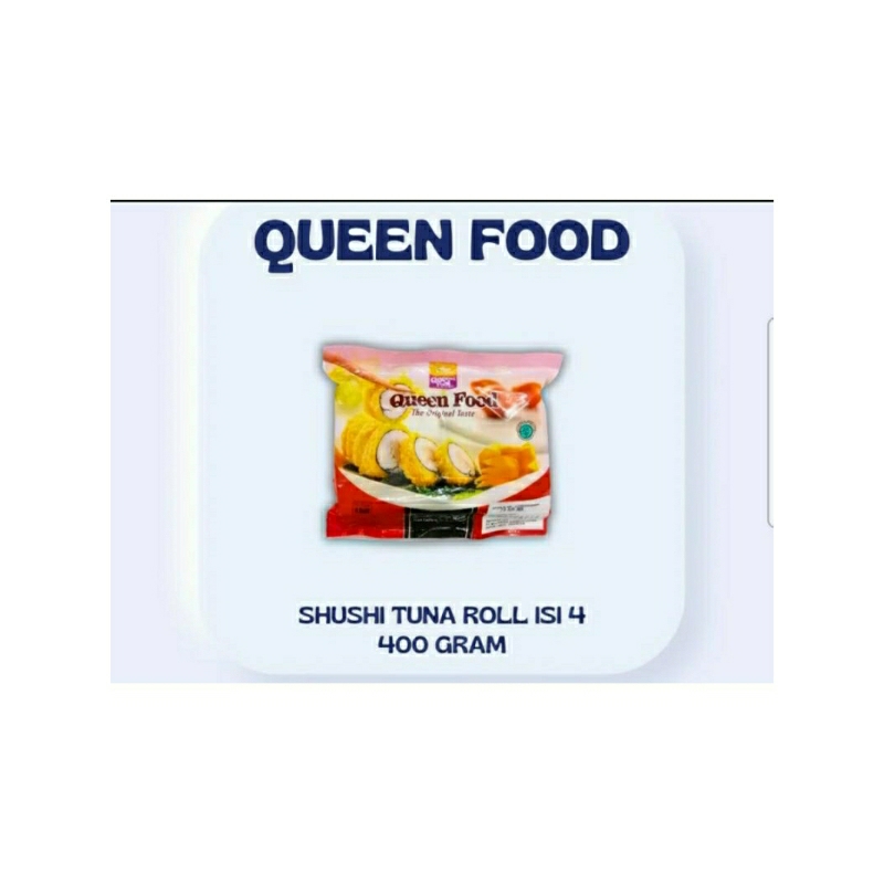 

Queen Food Sushi Tuna Roll 400gr (Isi 4 pcs)