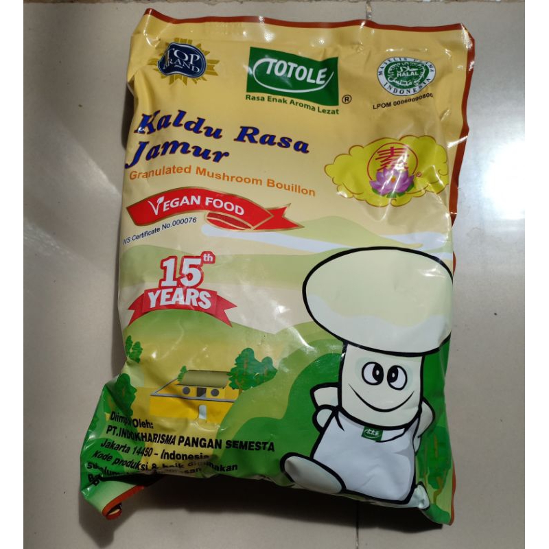 

totole kaldu rasa jamur 400gr