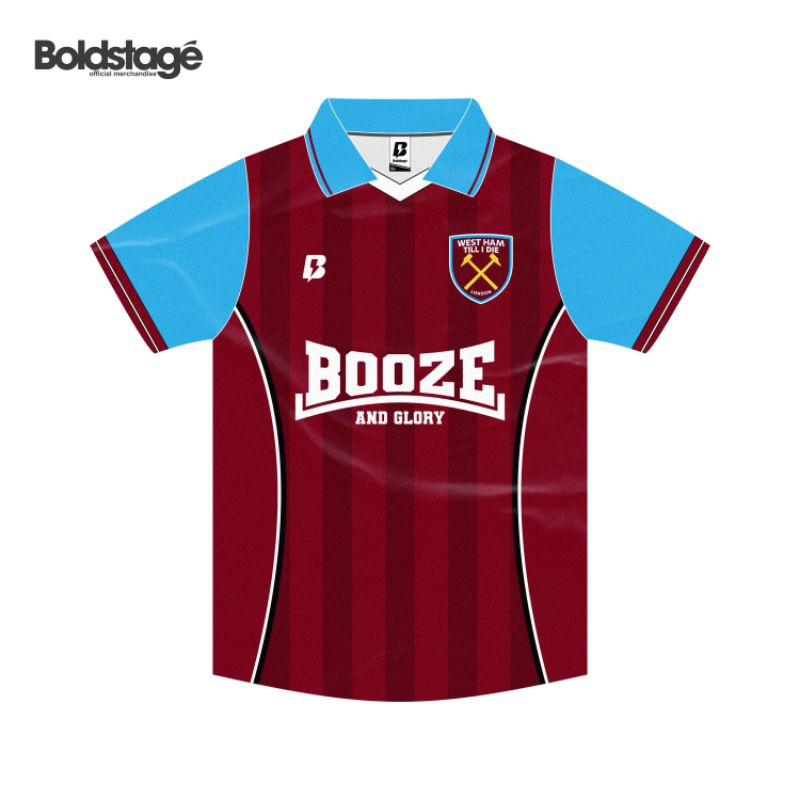 Jersey Booze & Glory / Jersey West Ham / Jersey Vintage / Jersey Band