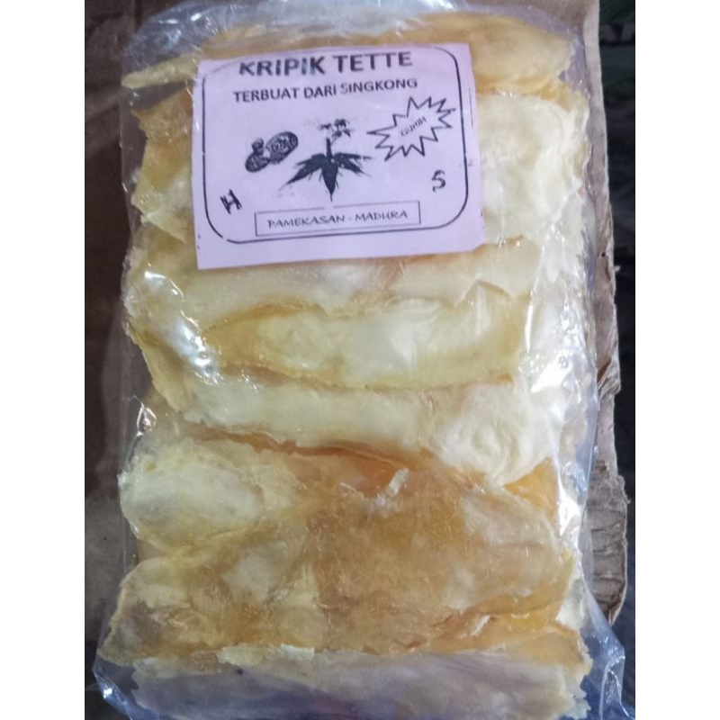 

KERIPIK TETTE - KERIPIK SINGKONG KHAS MADURA