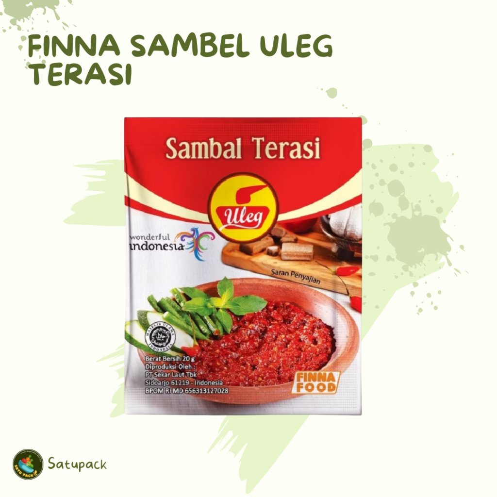 

FINNA FOOD SAMBAL ULEG SACHET / SAMBAL INSTAN 20GR