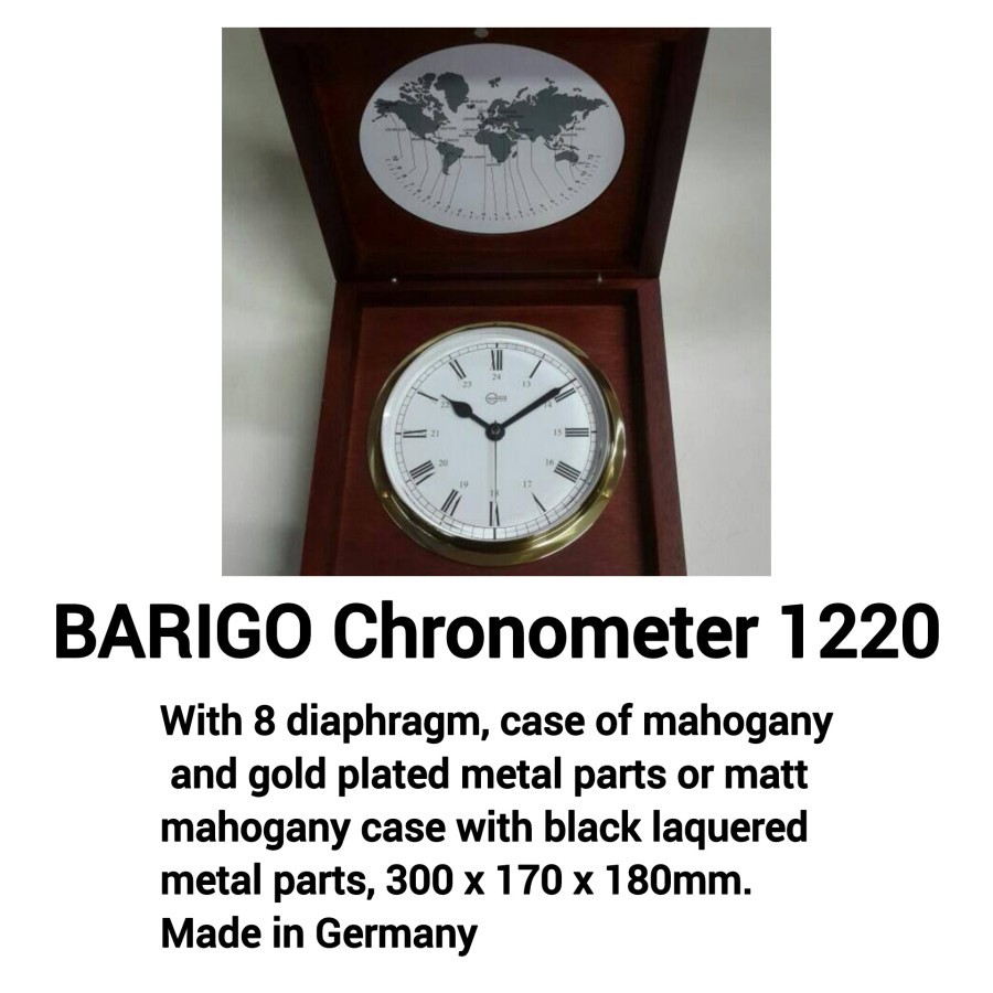 Chronometer Barigo 1220 Marine Chronometer Clock