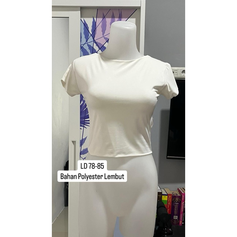 Thrift Crop Baju Olahraga