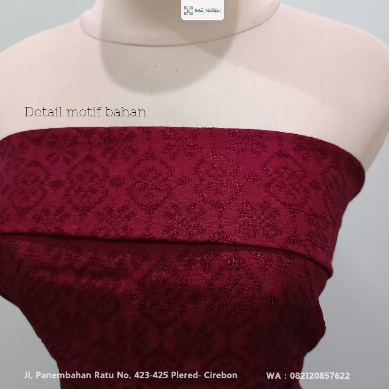 Kain Batik Viscose Polos Cirebonan