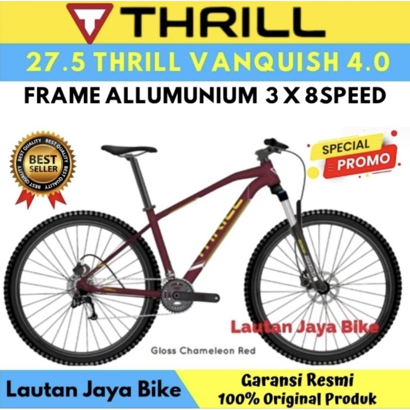 SEPEDA GUNUNG 27.5 MTB THRILL VANQUISH 4.0