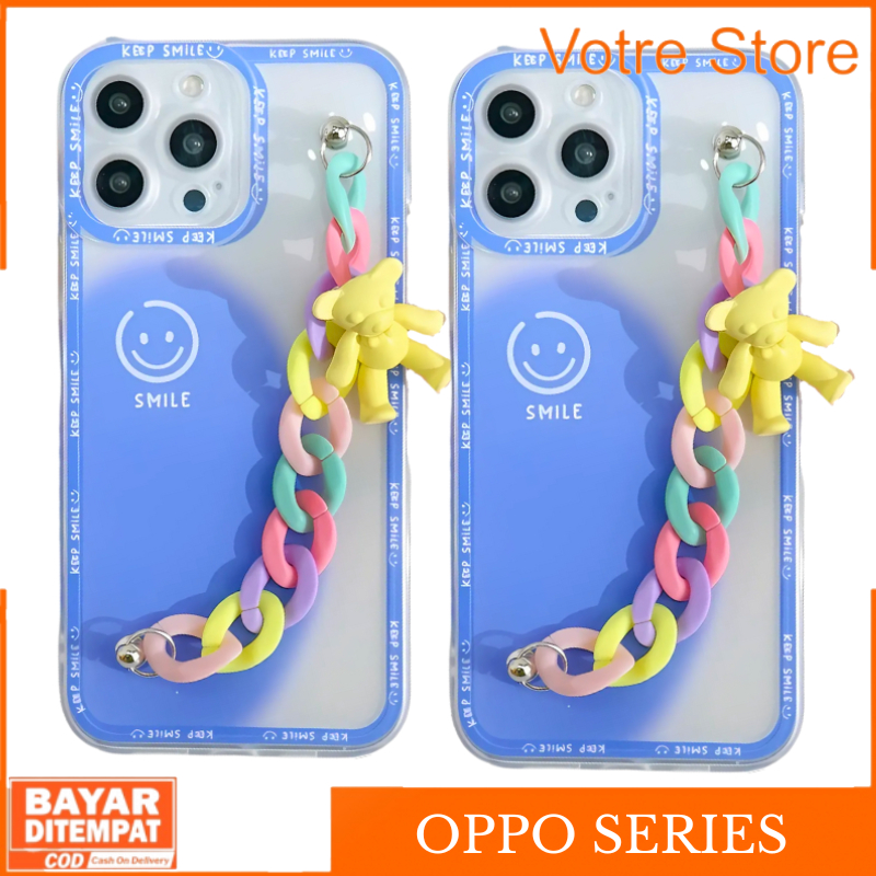 Case Oppo A38 A18 4G A60 A16 A16S A54S A15 A15S A5S A7 F9 A12 A12S A11K Casing Softcase Airbag Keep 