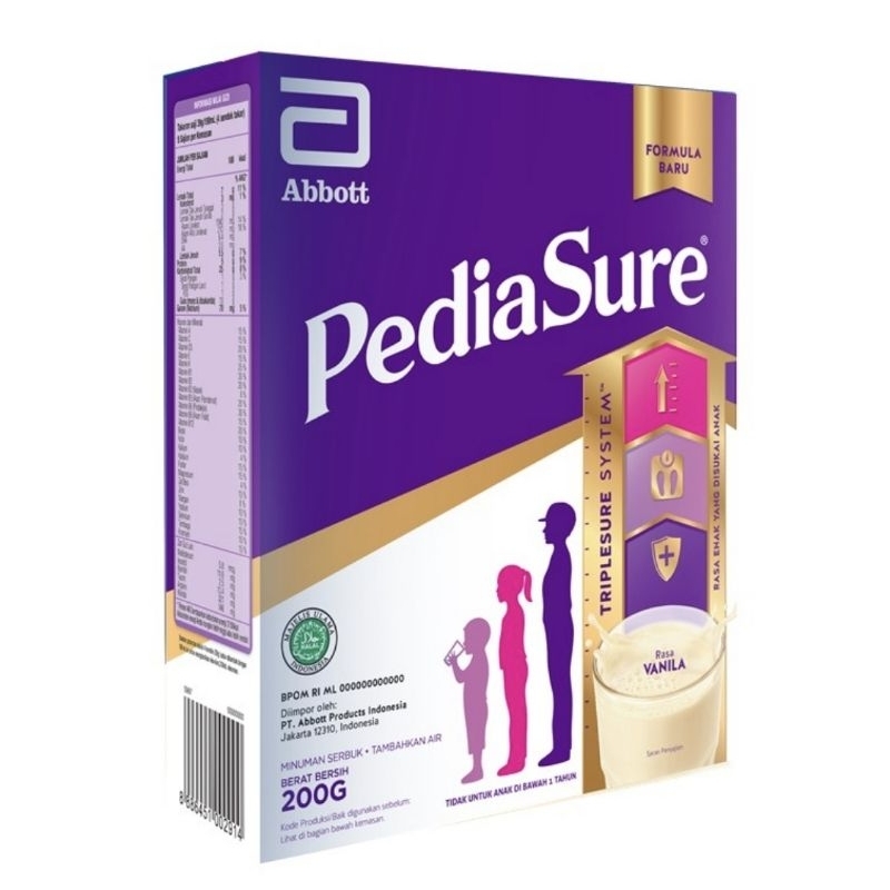 

PediaSure Triplesure Vanila 200 g Susu Formula Pertumbuhan Anak