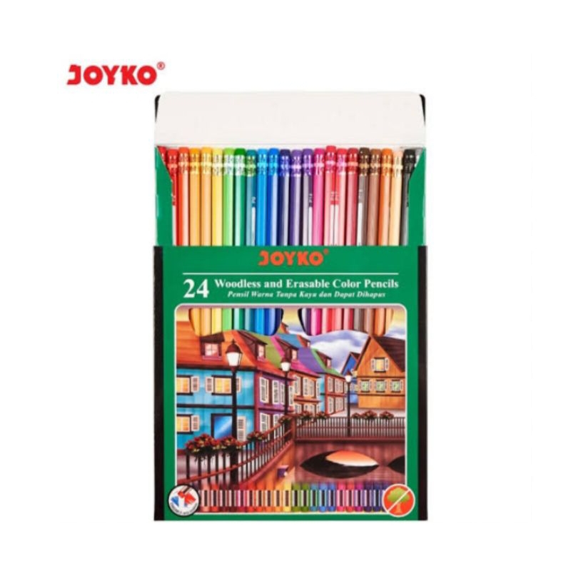 

(1set)Pensil warna/pensil warna 24 warna/pensil 24 warna/pensil warna joyko/pensil/pencil warna