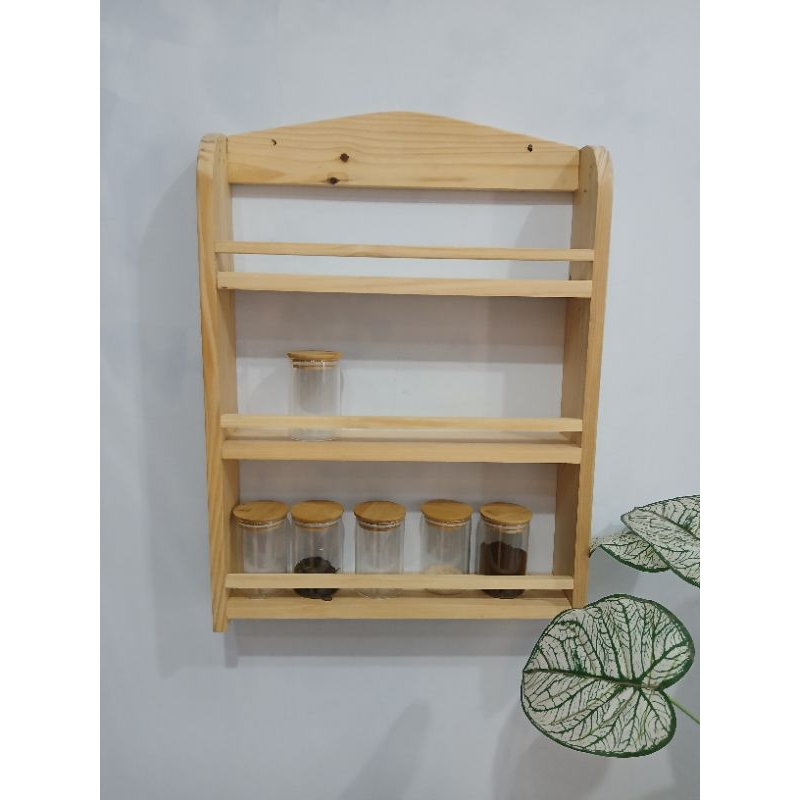 rak dinding serbaguna/rak bumbu/rak kosmetik/parfum