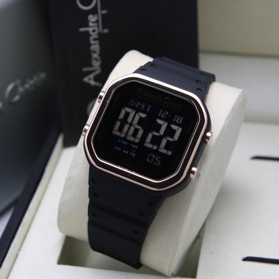 ALEXANDGRE CHRISTIE 9347 AC 9347 AC9347 JAM TANGAN DIGITAL ORIGINAL
