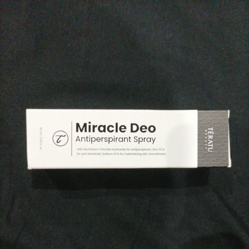 Teratu miracle deo antiprespirent