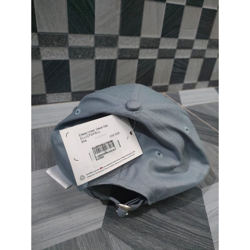 topi ellesse original blue