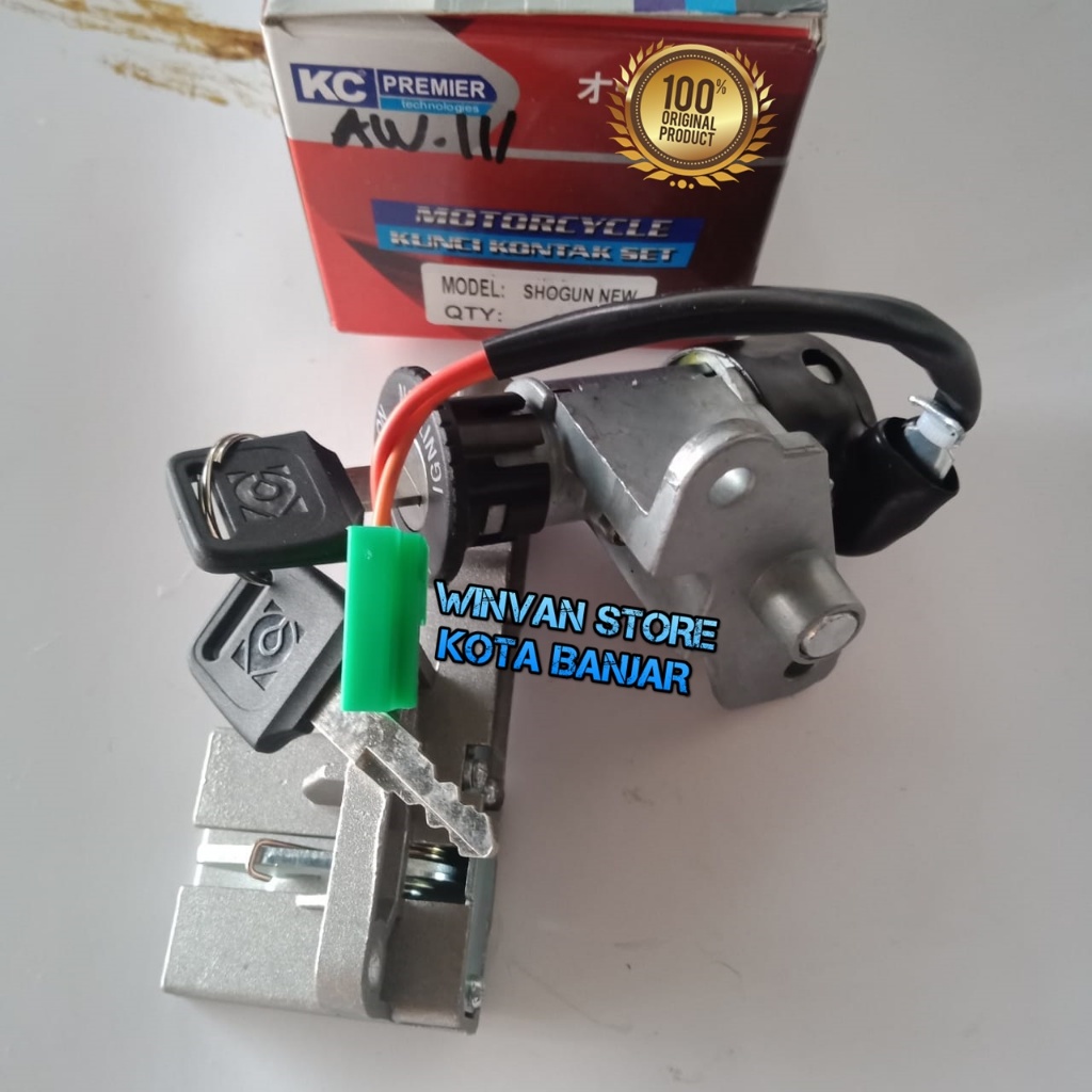KUNCI KONTAK SHOGUN 110 SHOGUN NEW SHOGUN R KONTAK ASSY SHOGUN NEW SHOGUN R 110 SATRIA 2 TAK SET