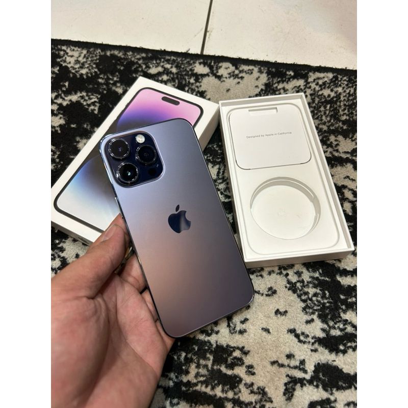 iphone 14 ProMax 256gb second ex iBox Fullset Originall