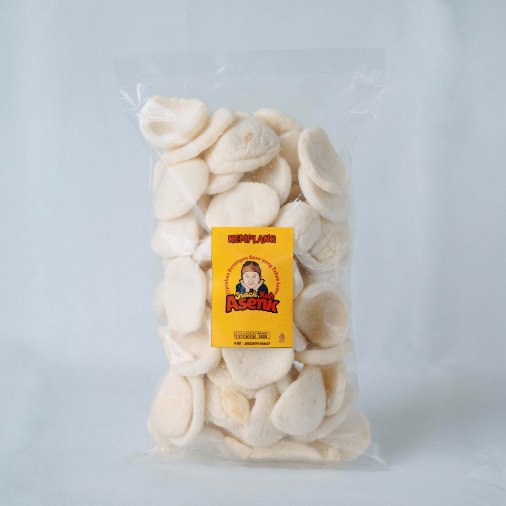 

KERUPUK KEMPLANG MINI by Snack Koh Asenk kemasan 500 gr