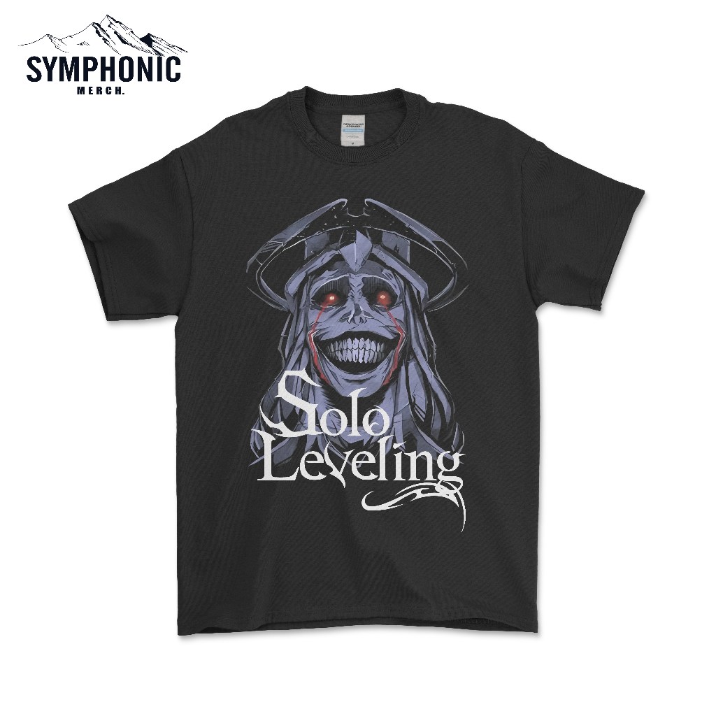KAOS ANIME SOLO LEVELING STATUE OF GOD TSHIRT SOLO LEVELING SUNG JINWOO