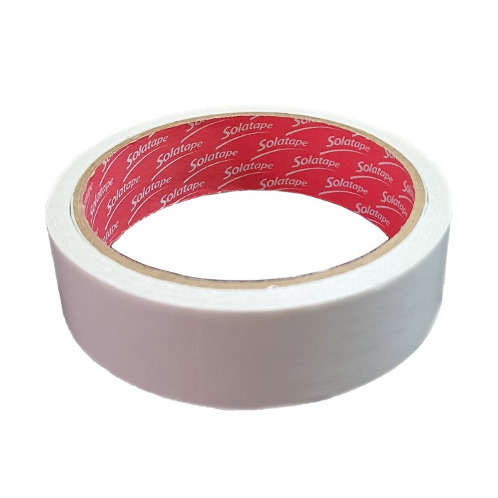 

Double Tape Fajar 1 Inch (12mm) 10 Yard/ Solasi Bolak Balik 2 Sisi 1 Inch Isolasi Selotip