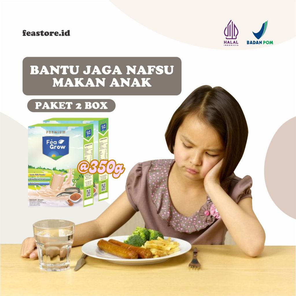 

Susu Kambing Etawa FaeGrow premium Dengan Kolostrum dan ekstrak ikan sidat Lebih enak & Bernutrisi