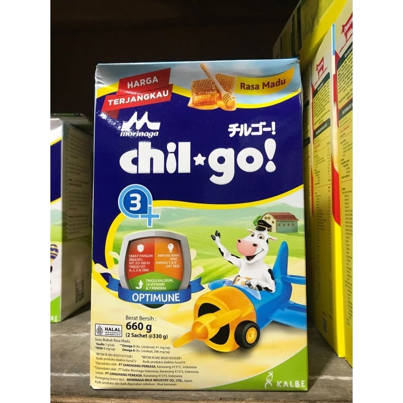 

chil go morinaga 3+ 660 gr