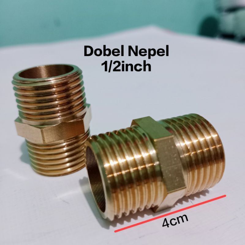 Drat Luar Dobel nepel 1/2inch