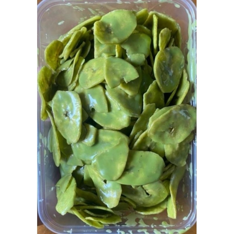 

Keripik pisang lumer greentea/machaa