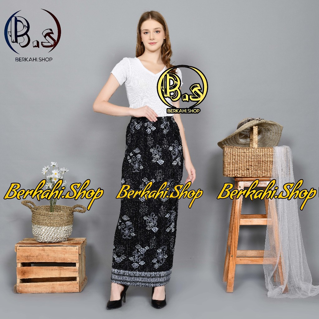 Rok Plisket / Rok Plisket Batik/ Kain Rok plisket batik bawahan kebaya | Skirt