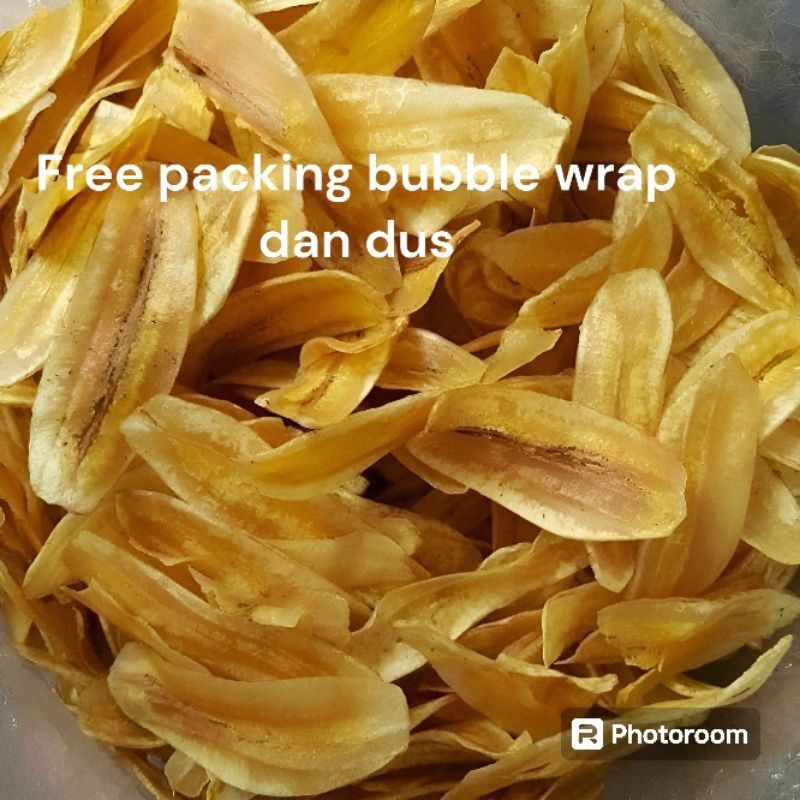 

Keripik Pisang Asin Original, Renyah dan Gurih 500gr