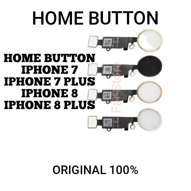 FLEXIBLE HOME BUTTON iphone 7 / iphone / 7+ plus / iphone 8 / iphone 8+ plus Original 100%