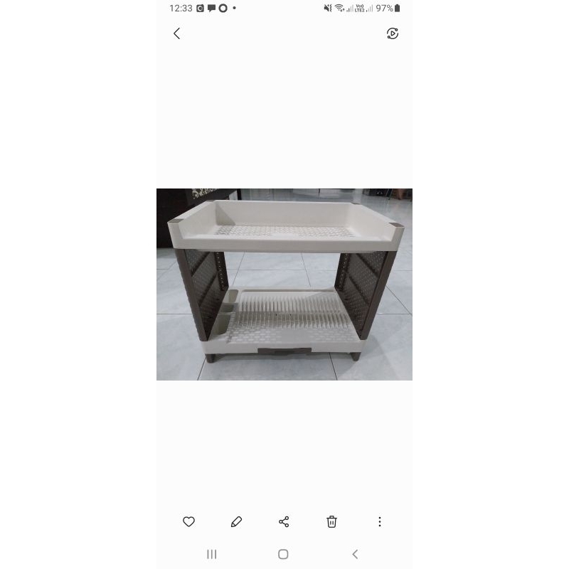 rak piring olymplast