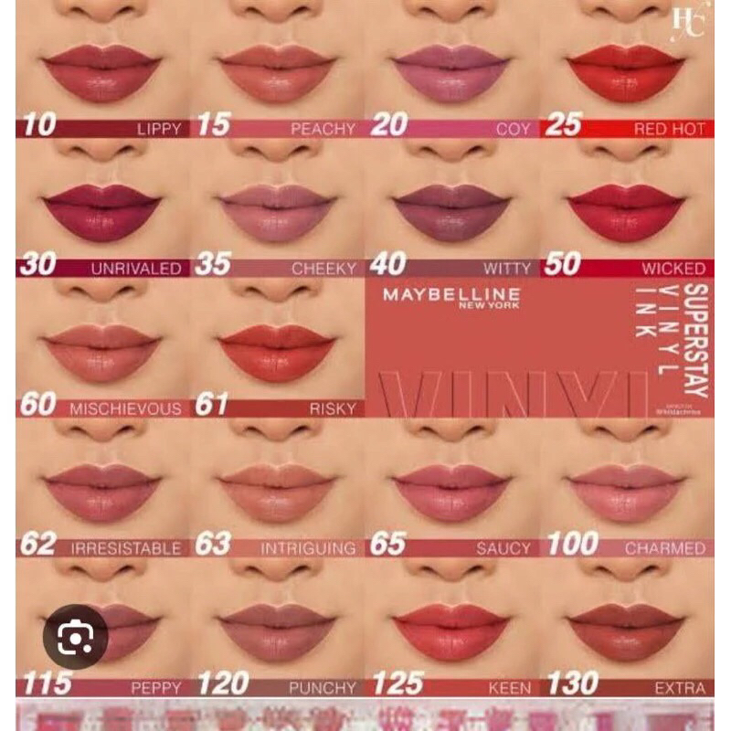 Maybelline Superstay Vinyl Ink / Transferproof Lip Cream Dengan Hasil Akhir Glossy Viral di Amerika 