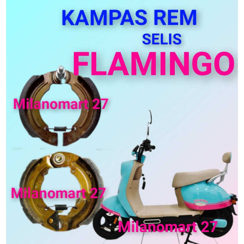 kampas rem Selis flamingo kampas rem sepeda listrik SELIS FLAMINGO