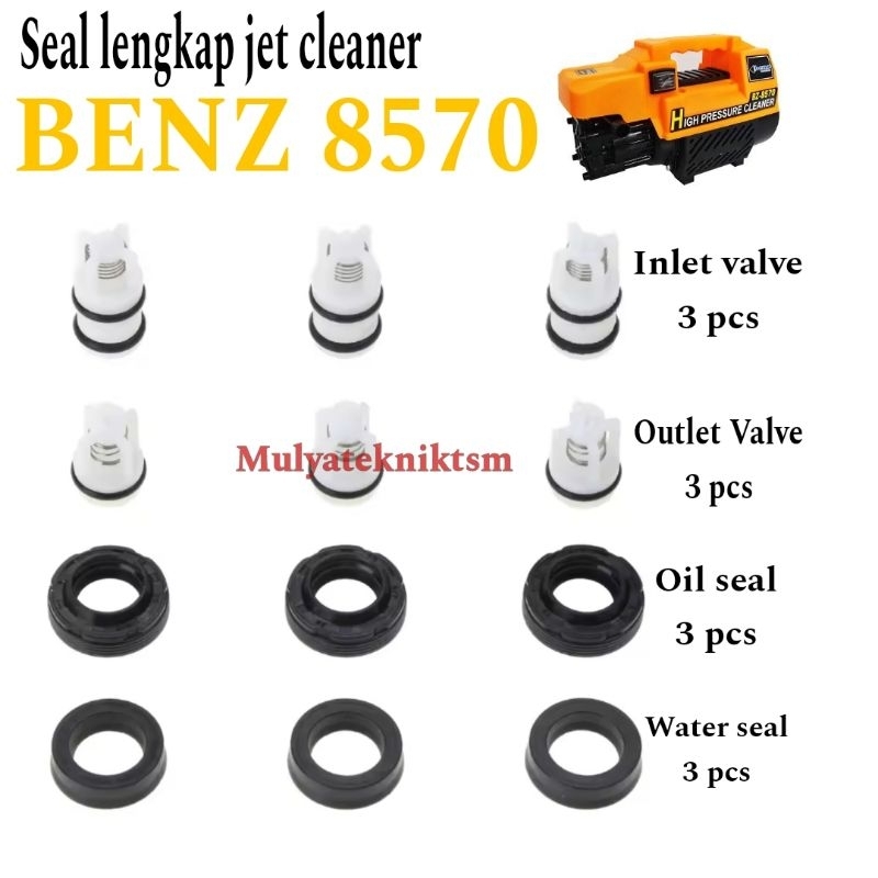 Water seal jet cleaner Benz 8570 Oil seal jet cleaner benz 8570 inlet valve benz 8570