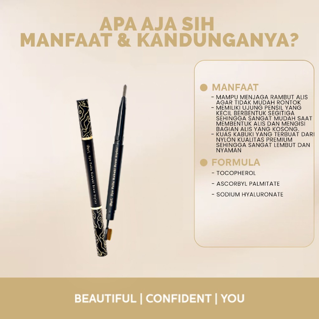 B Erl Eye Fella Kabuki Brow Styler