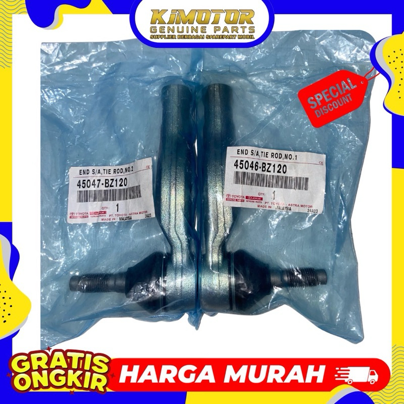 Tie road,rack end avanza ,xenia 45046-BZ120 dan 45047-BZ120