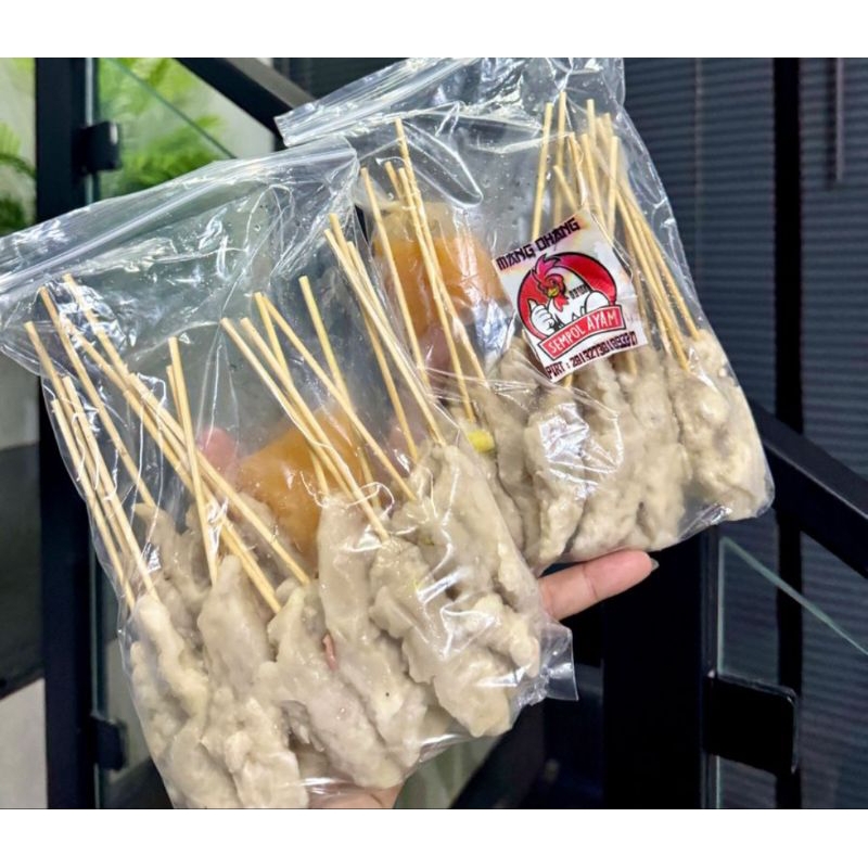 

Sempol Ayam Mang Ohang Isi 30 Tusuk 40 Tusuk dan 50 Tusuk