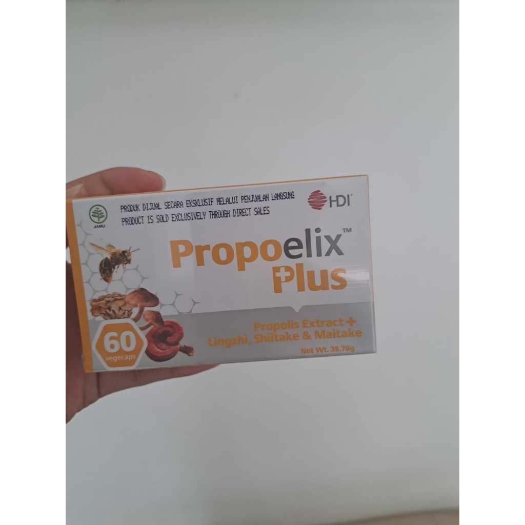 Propoelix Plus 60 Kapsul Caps Capsule 100% Original HDI EXP aman