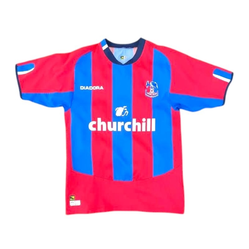 Jersey Baju Bola Crystal Palace Retro 2004