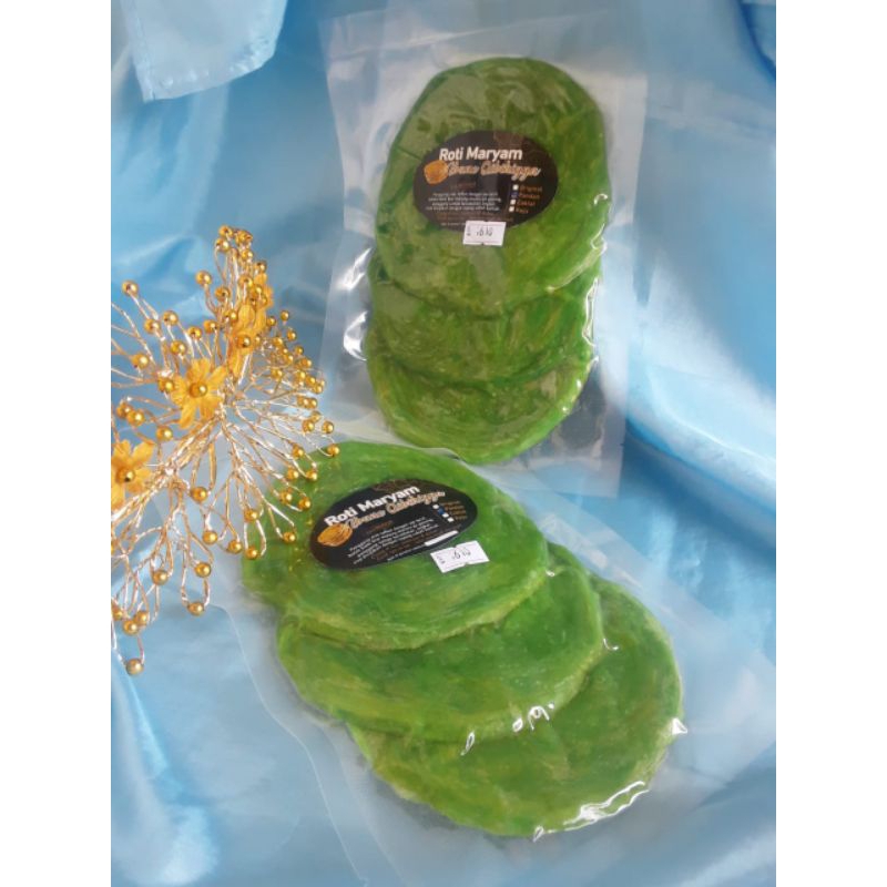 

ROTI MARYAM /CANAI Khas Tegal ORIGINAL /PANDAN /COKELAT