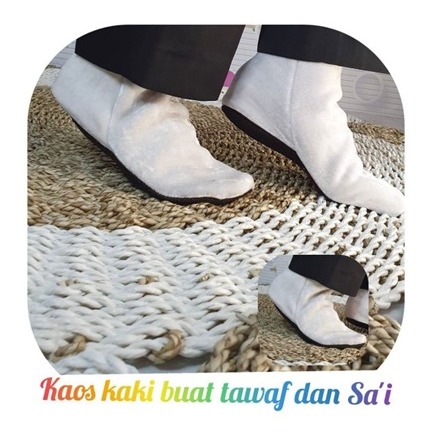 kaos kaki tawaf wanita umroh