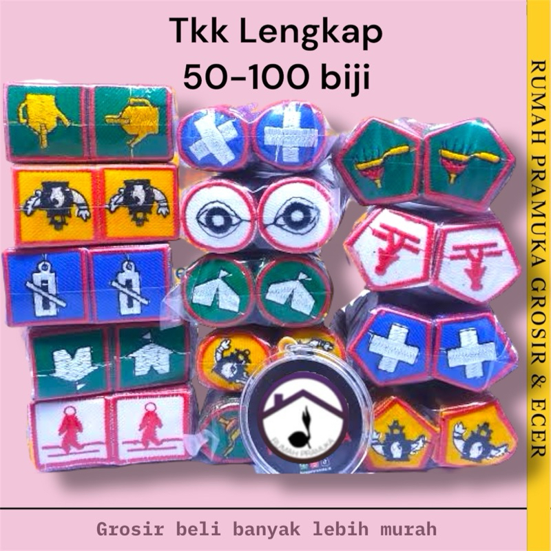 (50-100biji) Tkk Penggalang Wajib / Tkk Penggalang / Tkk Wajib penggalanng / Tkk Pramuka