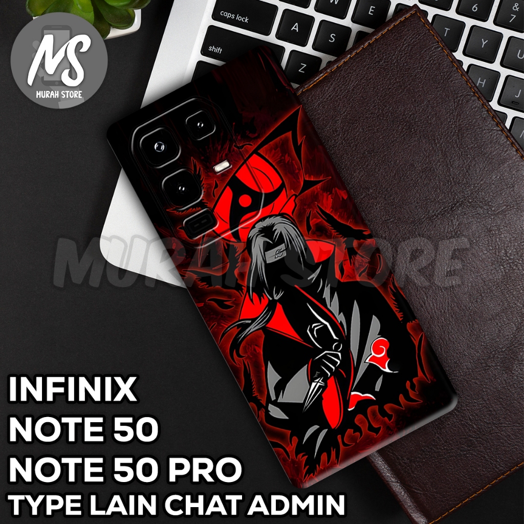 Softcase INFINIX NOTE 50 [MS10 Motif ANIME] Case Infinix note 50/casing infinix note 50 pro/silicon