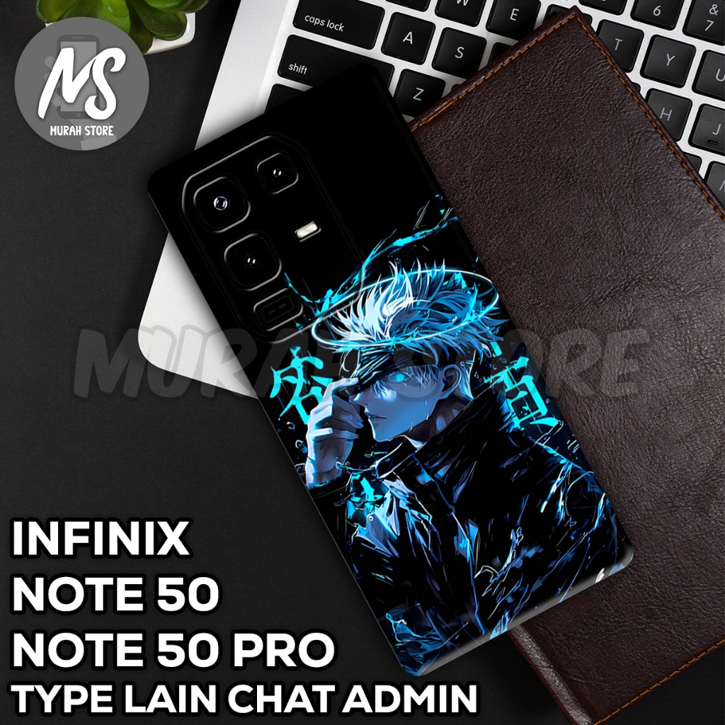 Softcase INFINIX NOTE 50 [MS8 Motif ANIME] Case Infinix note 50/casing infinix note 50 pro/silicon