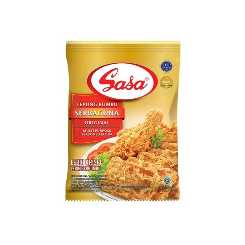 

Tepung Bumbu Sasa Serbaguna Hot& Spicy 210 gr