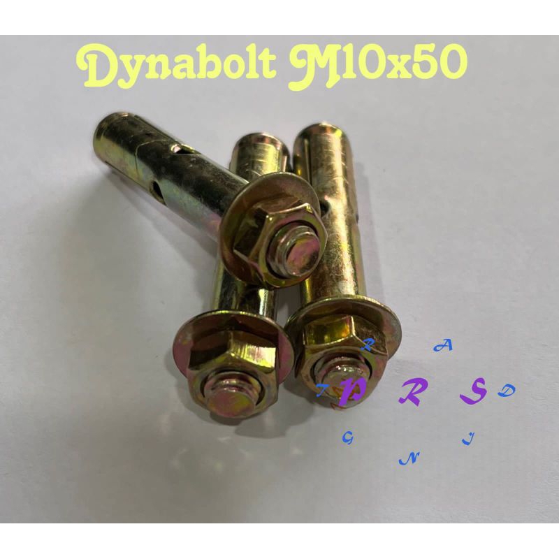Dynabolt kuning M10x50/dynabolt M10x50/dynabolt 10/Expansion Bolt M10x50