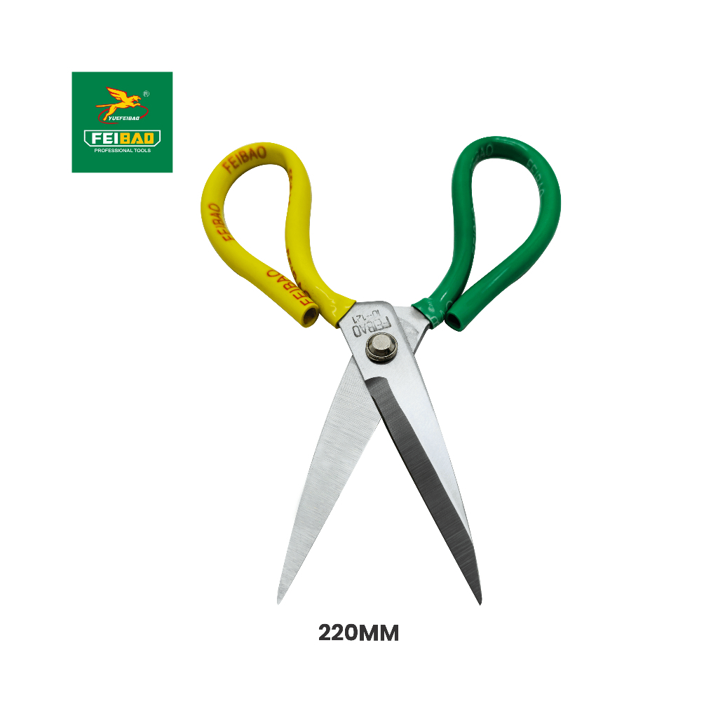 

Feibao Gunting Kodok / Gunting Tukang Serbaguna 220mm / Multifunction Scissor Ukuran Besar / F10-121