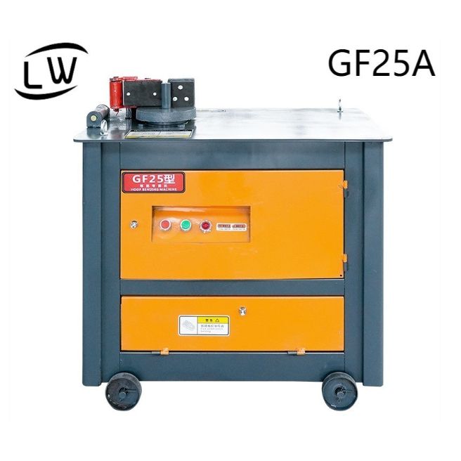 MESIN BENDING BESI BAJA / PEMBENGKOK BESI / BAR BENDER GF25 25MM