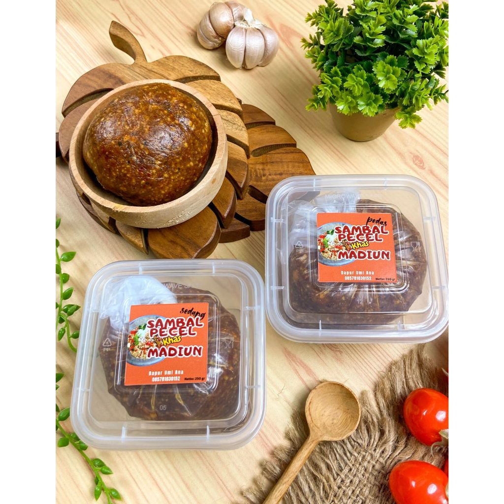 

Sambel Pecel Khas Madiun 250 Gram - Rasa Medok & Otentik - Homemade Dapur Umi Ana