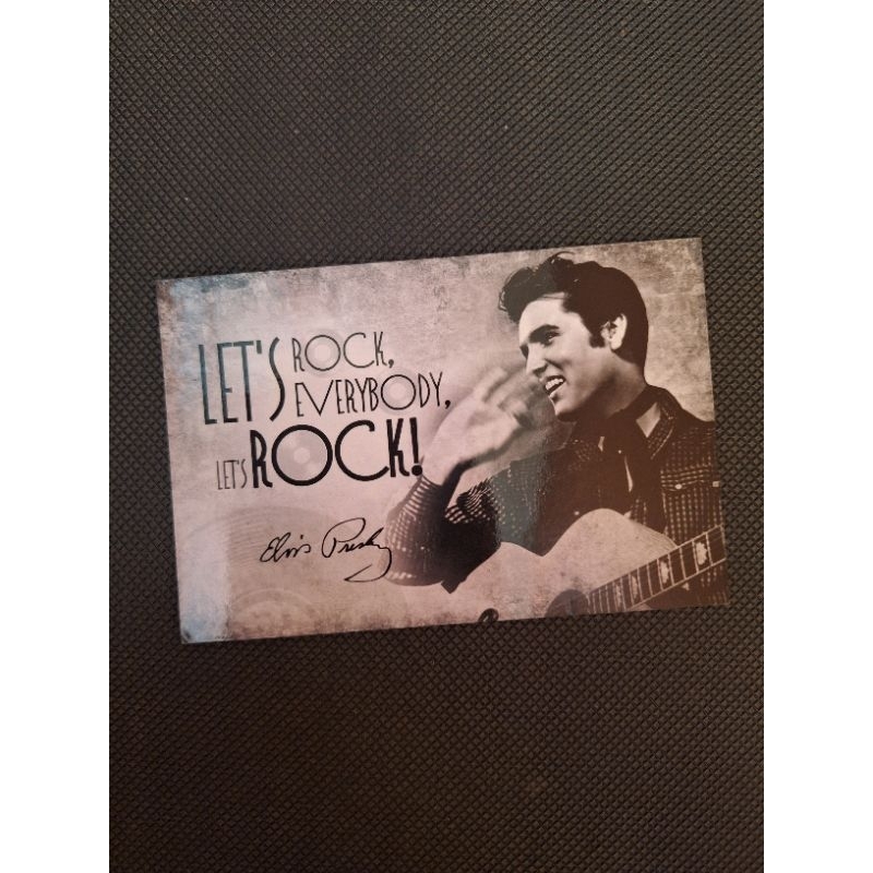 

kartu pos Elvis/Elvis postcard